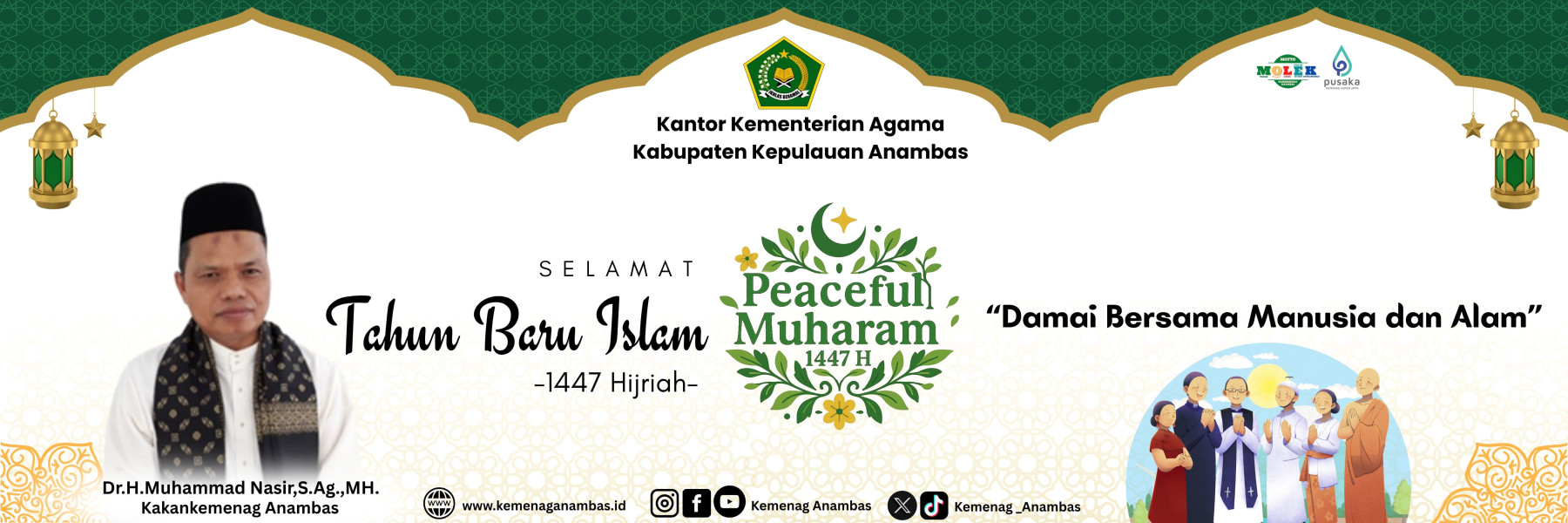 Selamat Tahun Baru Islam 1 Muharram 1447 Hijriyah 